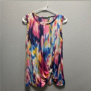 HEIMISH USA Multicolor Abstract Tank Top